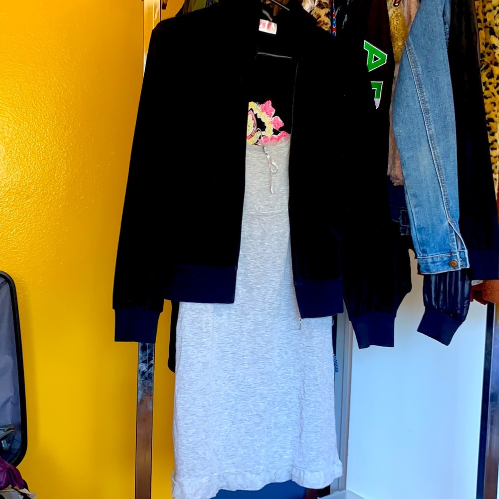 Juicy couture dress and hoodie large size
